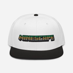 MineScape Snapback Hat