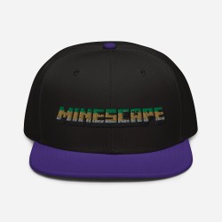 MineScape Snapback Hat